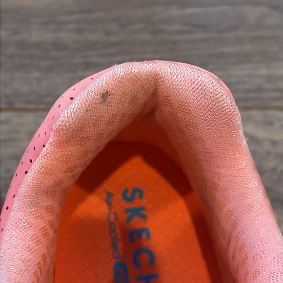 Skechers Kids' Uno Ice Sneaker - Coral - Size US 13 - Picture 13 of 16